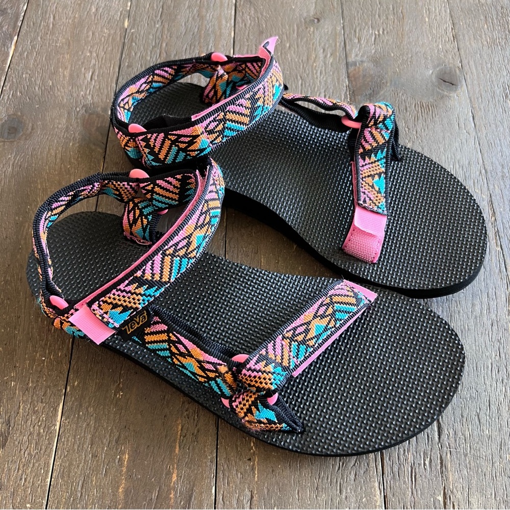 Teva Multicolor Patterned Sandals - image 15